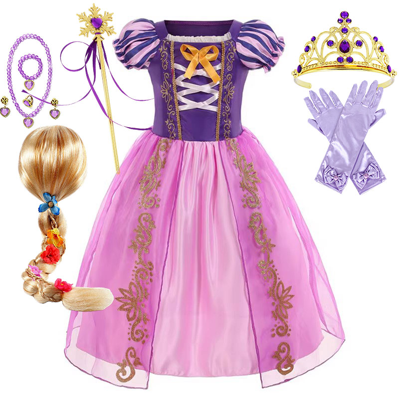 Party Games Crossplay - Disfraz de Princesa Rapunzel de Verano