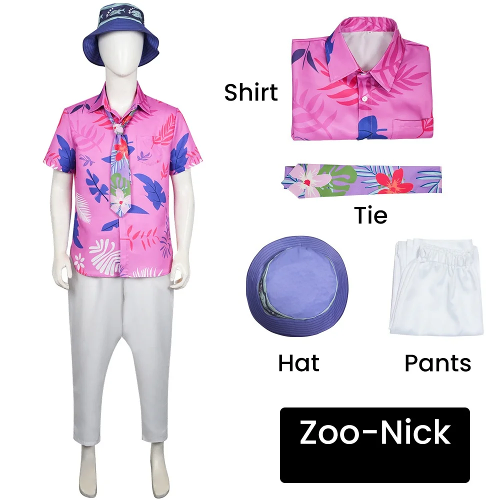 Zoo Party Games - Disfraz de Cosplay de Nick Wilde