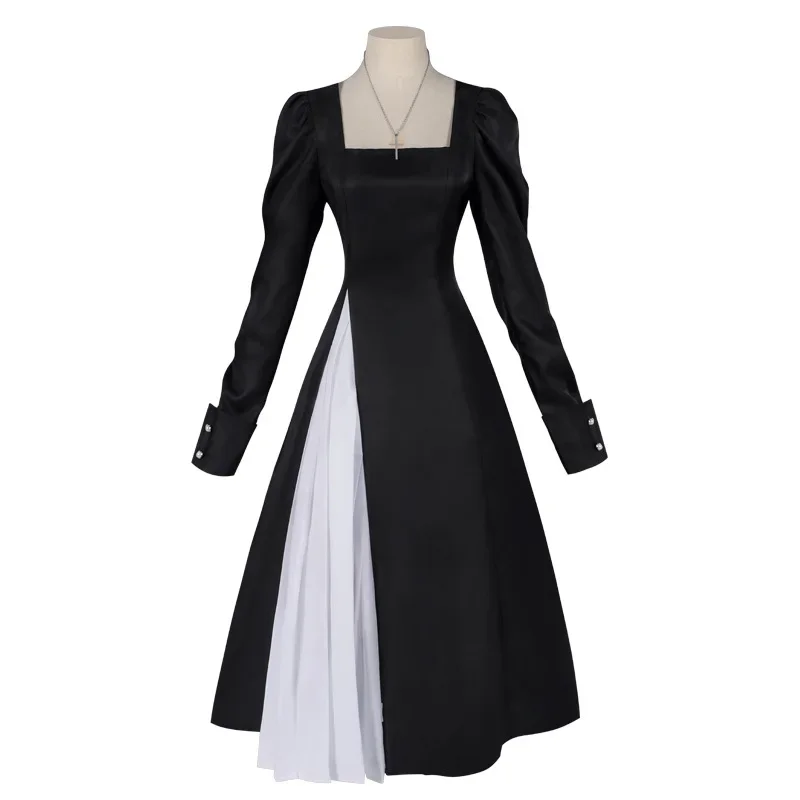 Party Games Crossplay - Disfraz de Monja Sexy para Halloween,