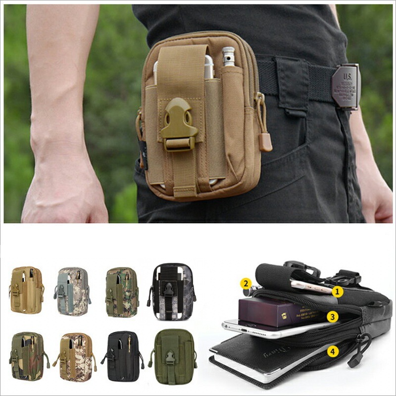 Sack Race Bag - Bolsa pequeña Molle, riñonera, soporte para