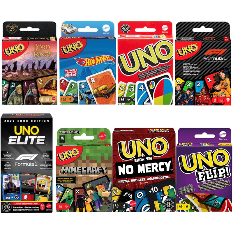 Party Games Mario - Juegos de cartas UNO Flip, Super