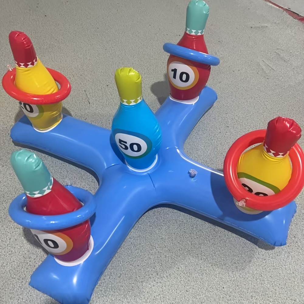 Party Games Crossplay - Juego Inflable de Lanzamiento de Anillos