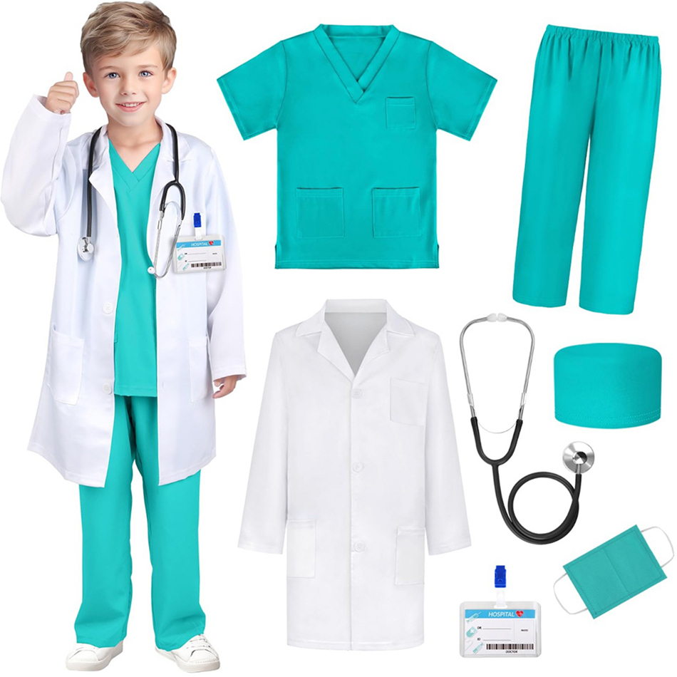 Party Games Crossplay - Uniforme de trabajo de médico y