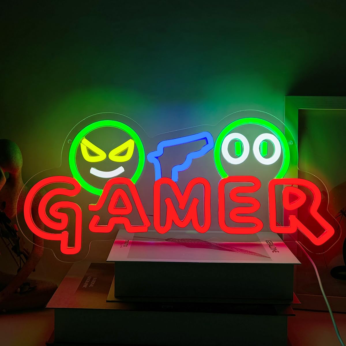 Letrero Luminoso LED de Neón p - Party Games For Christmas reseña y precio