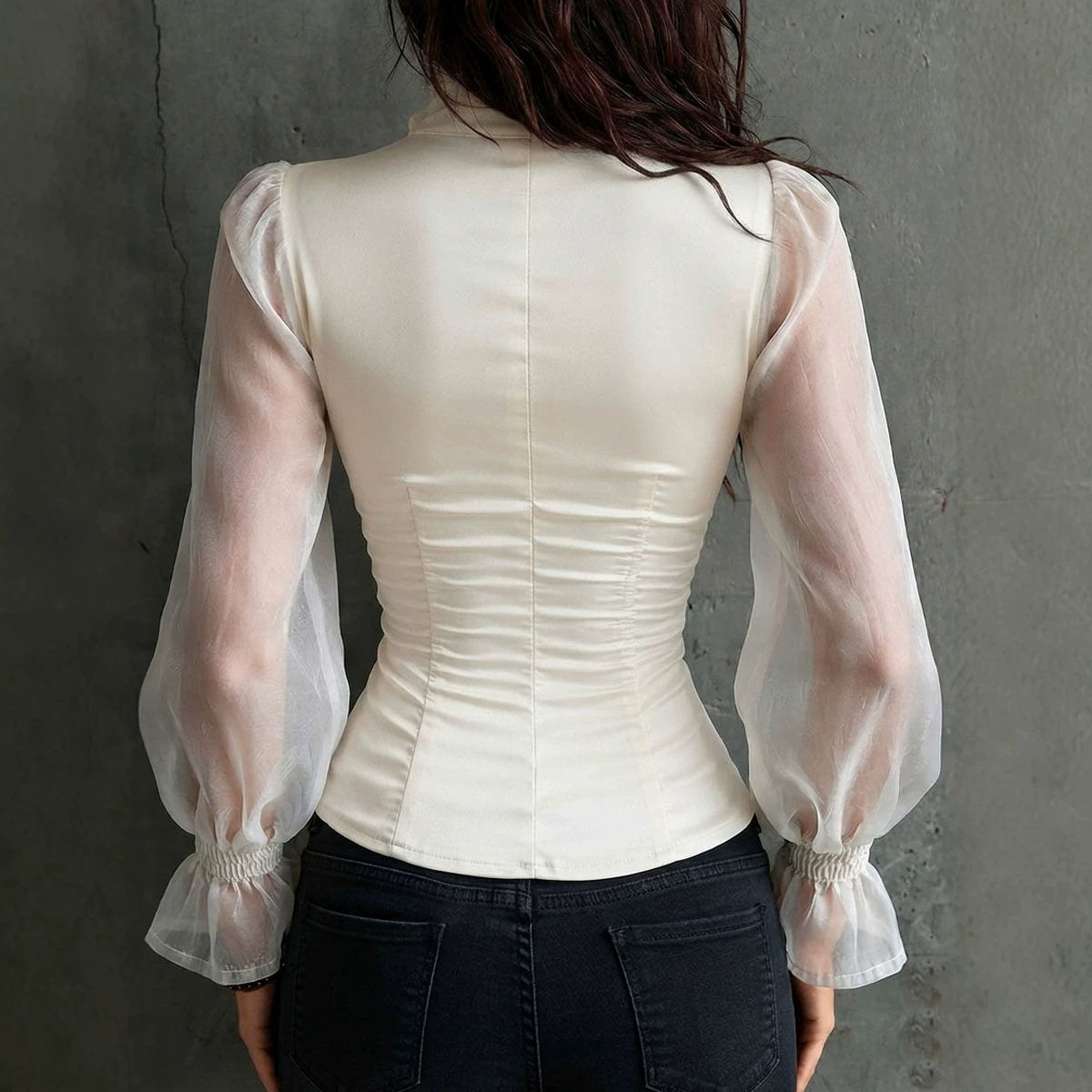 Blusa Corsé Blanca Francesa pa - Party Games Switch reseña y precio