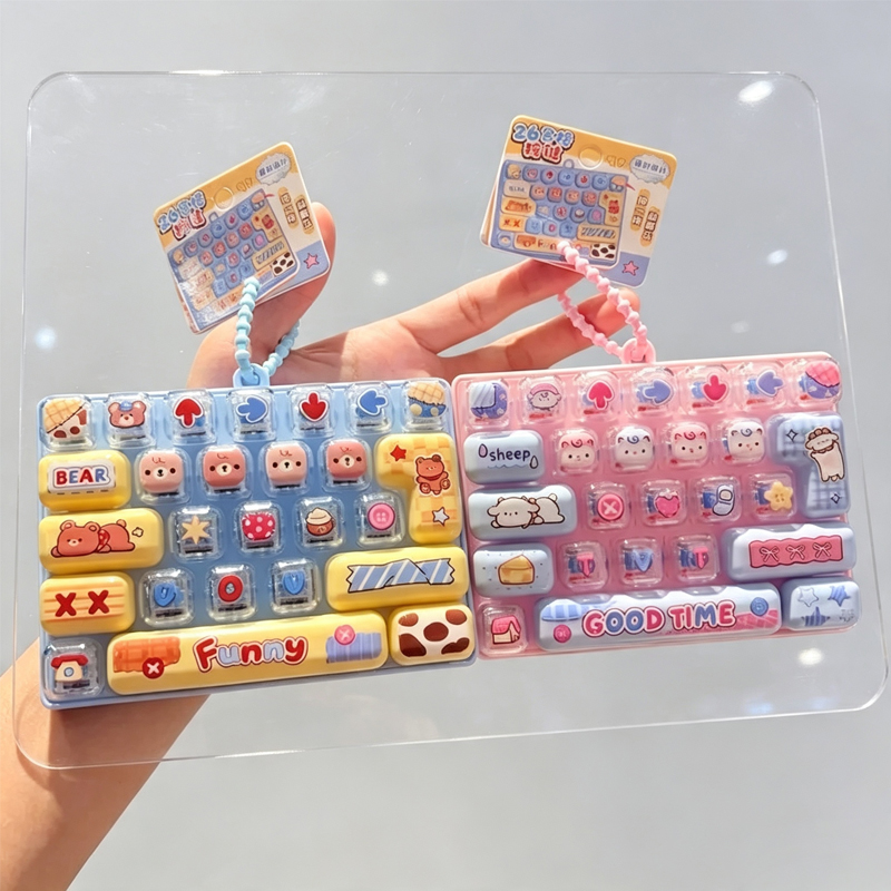 26Grid Keycap Clicker Antiestr - Party Games Switch reseña y precio