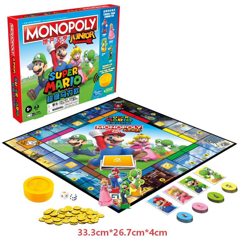 Juego de cartas MONOPOLY Super - Party Games Mario reseña y precio