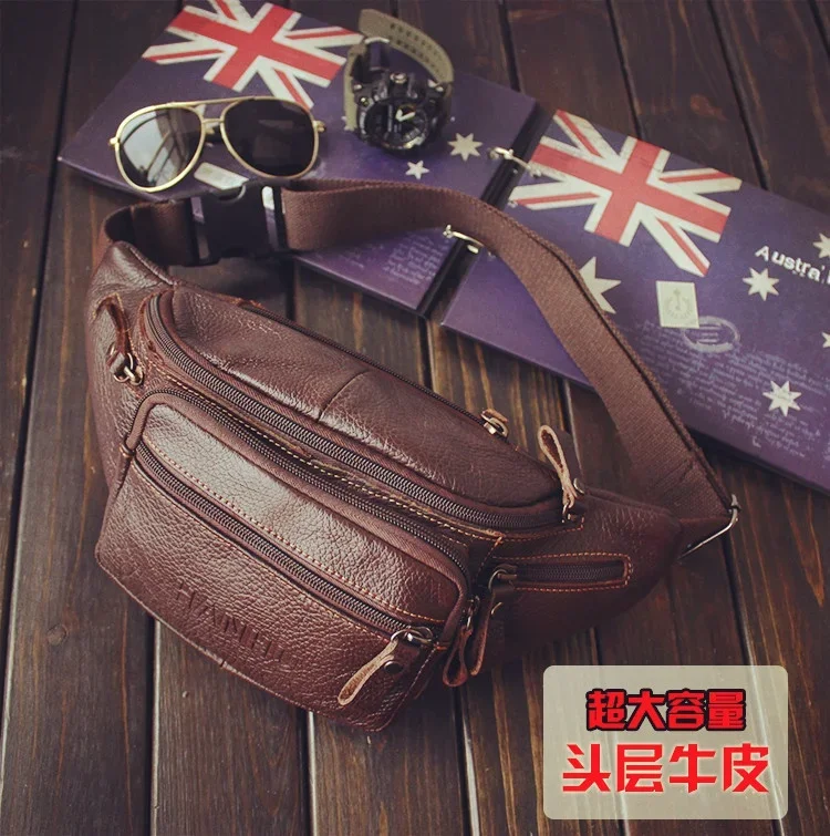 Riñonera de cuero de vaca auté - Sack Race Bag reseña y precio