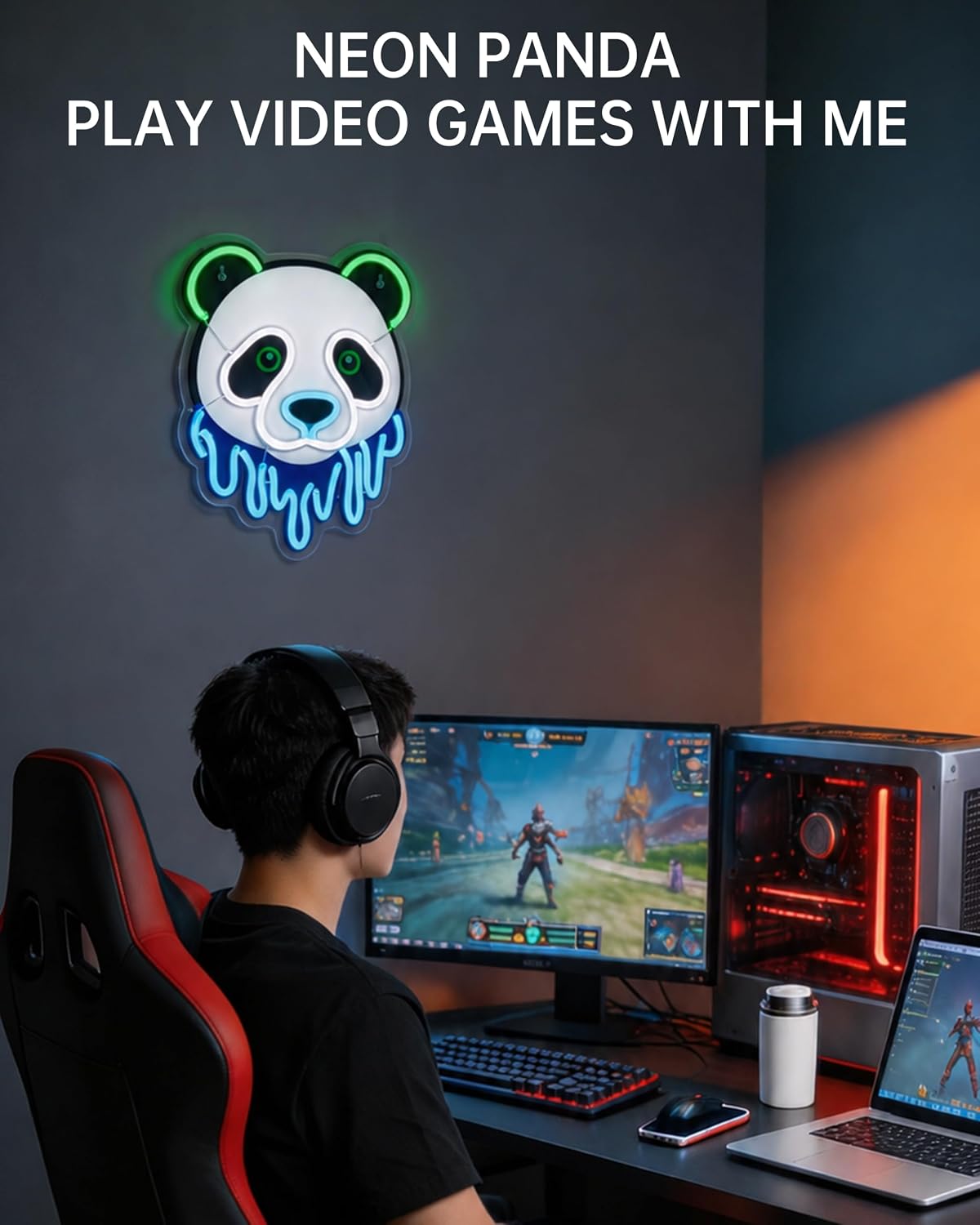 Letrero LED de Neón con Forma  - Zoo Party Games reseña y precio