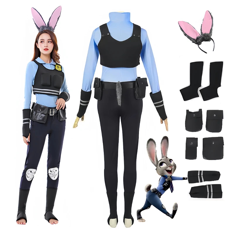 ☣ Disfraz de Judy Bunny de Zoo - Zoo Party Games reseña y precio