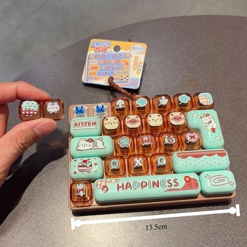 En stock** 26Grid Keycap Click - Party Games Switch reseña y precio